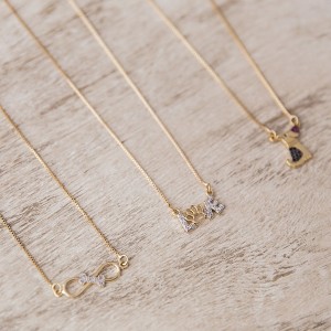 Colar Pet Infinito 45 cm Banhado a Ouro 18k