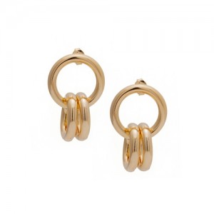 Brinco Argolas Banhado a Ouro 18k