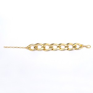 Pulseira Elo Cartier Dourada