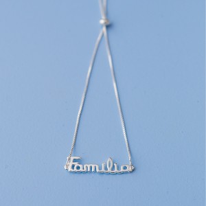 Pulseira Família Prata 925