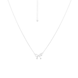 Colar Laço 45 cm Prata 925