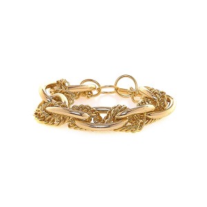 Pulseira Elos Dourada