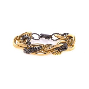 Pulseira Elos Dourado com Chumbo