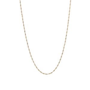 Colar Baiano Fininho 43 cm Banhado a Ouro 18k