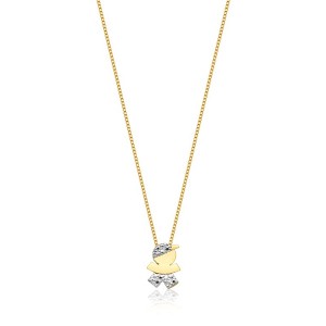 Colar Menino de Boné 45 cm Banhado a Ouro 18k