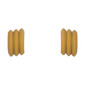 Brinco Camadas Esmaltado Mostarda