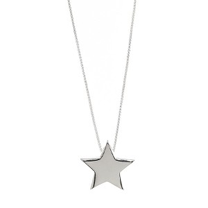 Colar Estrela 40 cm Prata 925