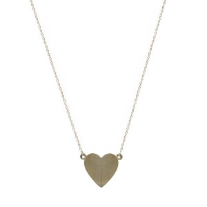 Colar Love Paper Dourado