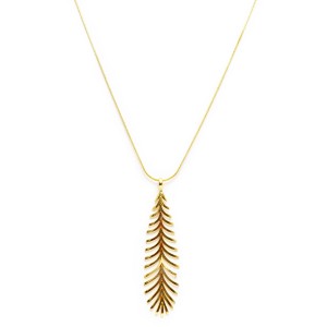 Colar Espinhal 70 cm Dourado