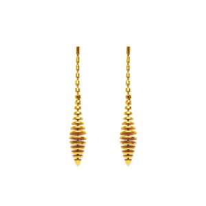 Brinco Taquinho em Aros Dourado